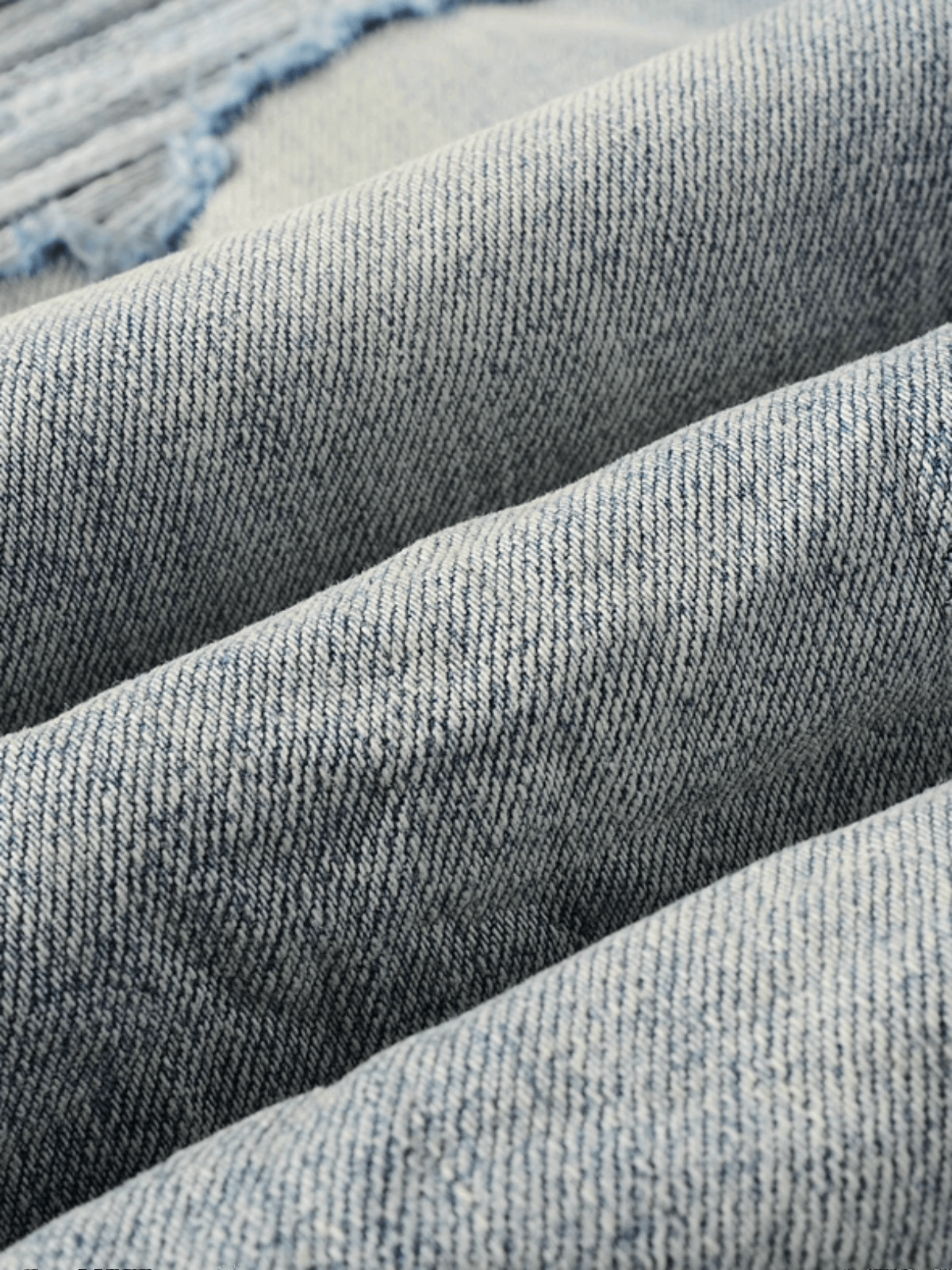 Distressed Hole Patch Jeans