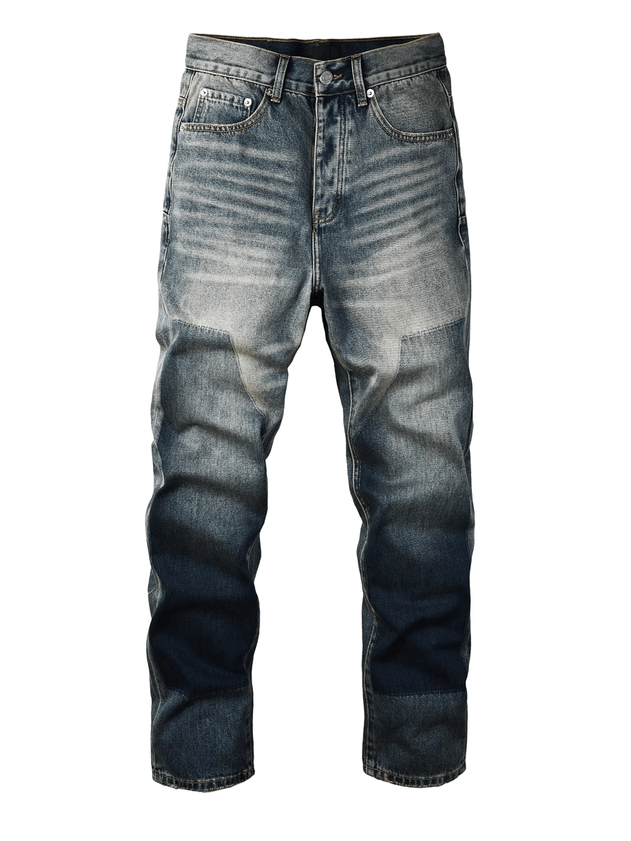 Washed Blue Classic Jeans
