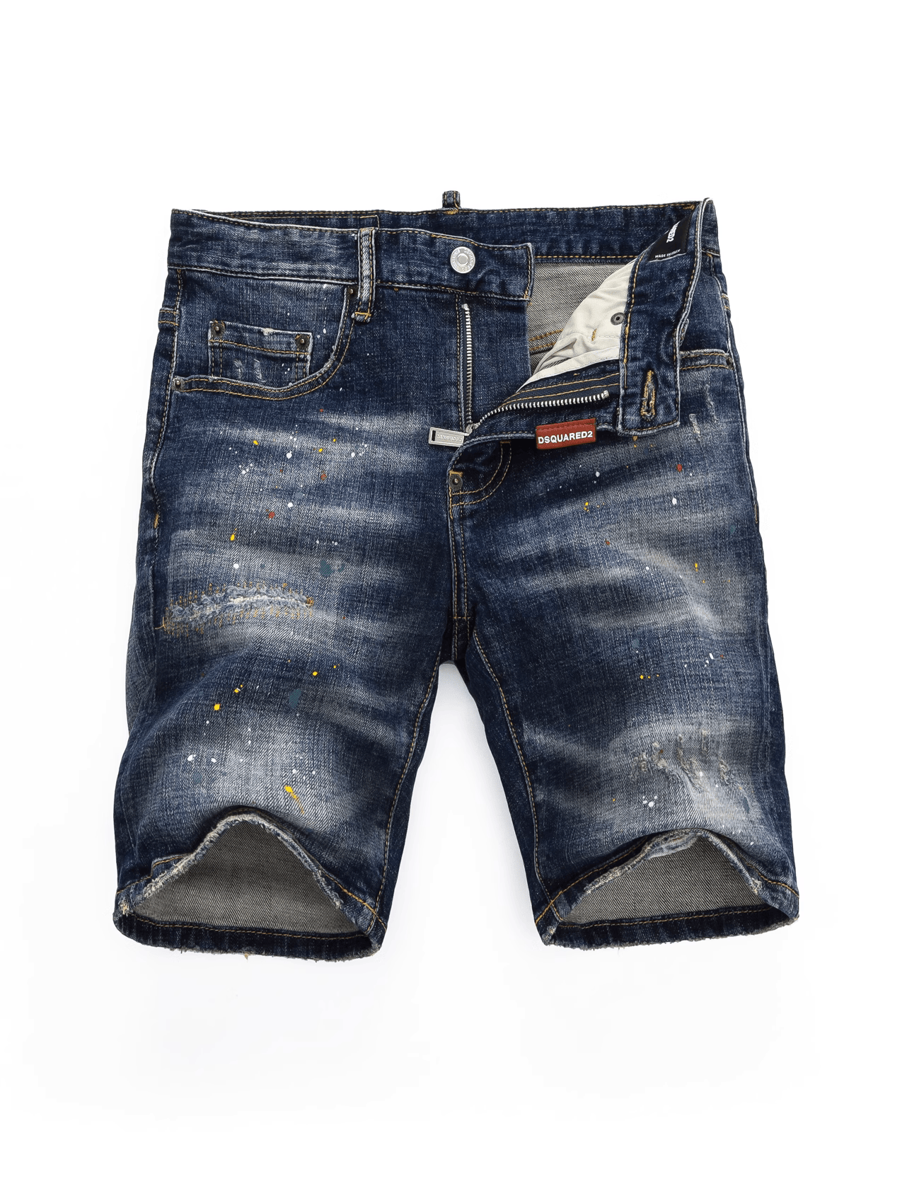 Washed Navy Classic Jeans