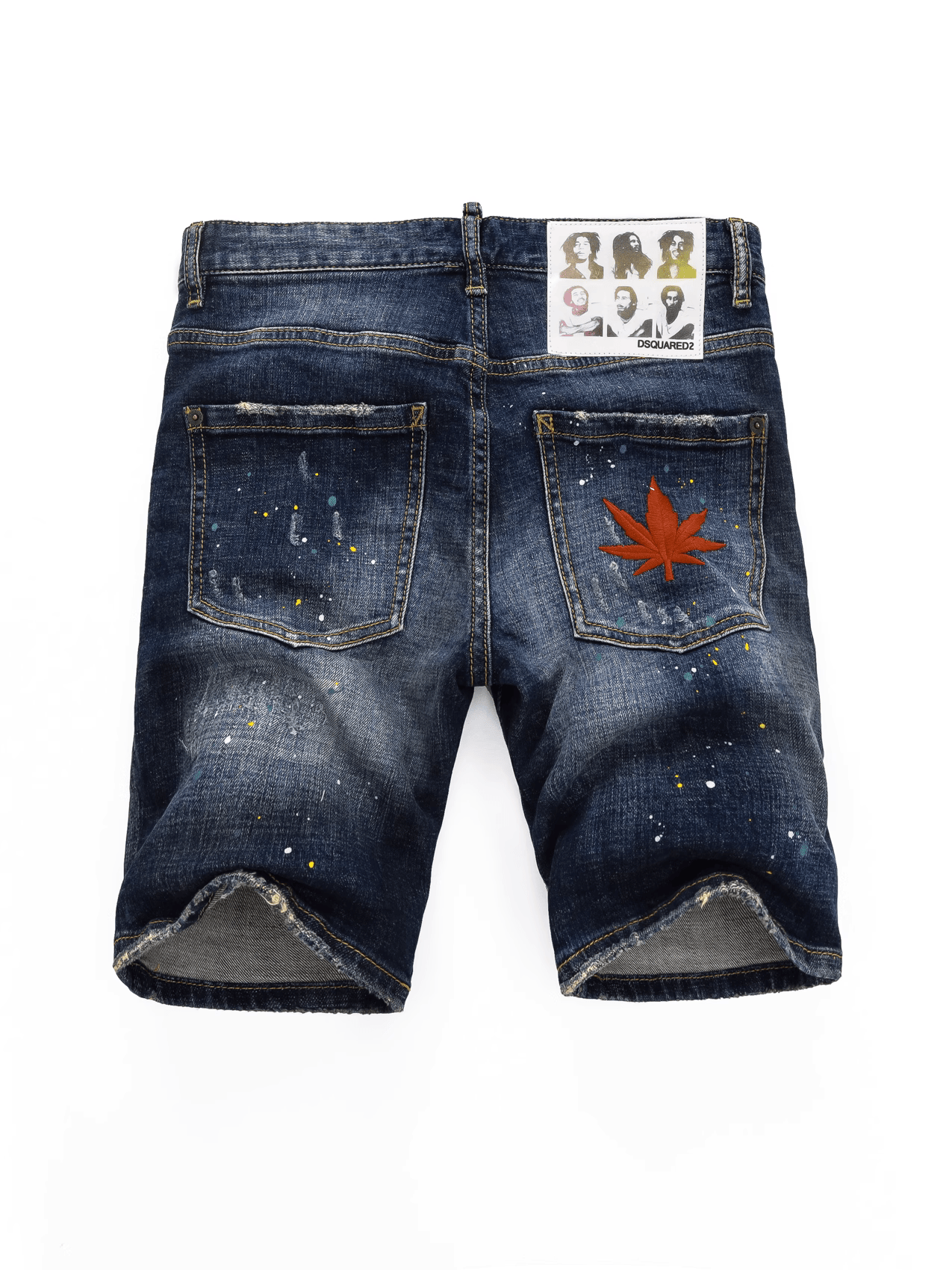 Washed Navy Classic Jeans