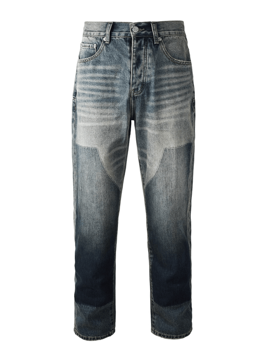Washed Blue Classic Jeans